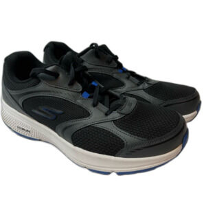 Skechers Mens Go Run Outdoor Comfort Lace Up Trainer Black Size 10.5